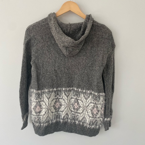 Abercrombie kids open hooded cardigan size 12 girls - Picture 5 of 5